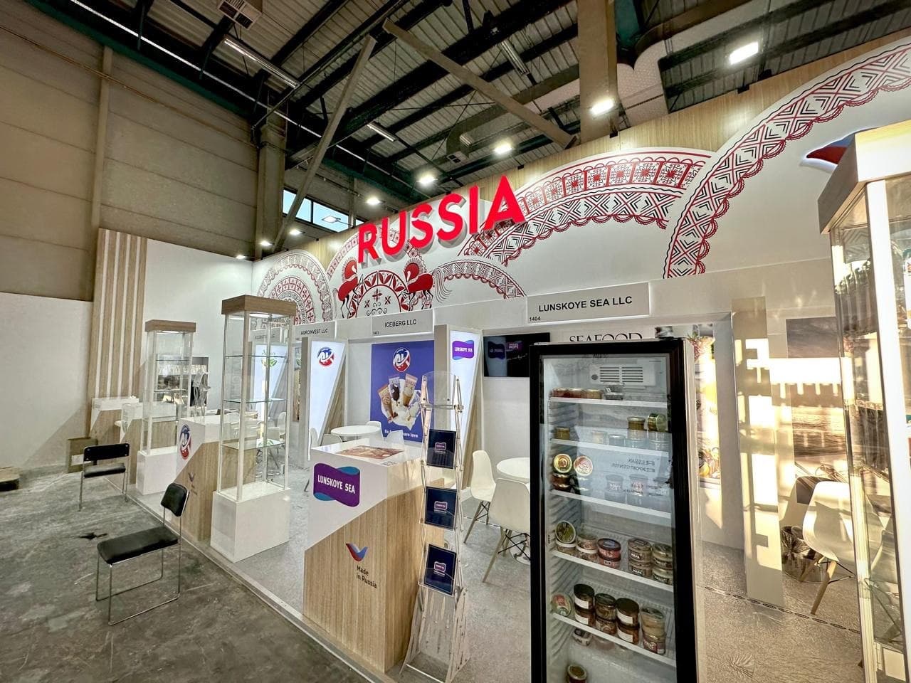Russia pavilion · Seafood